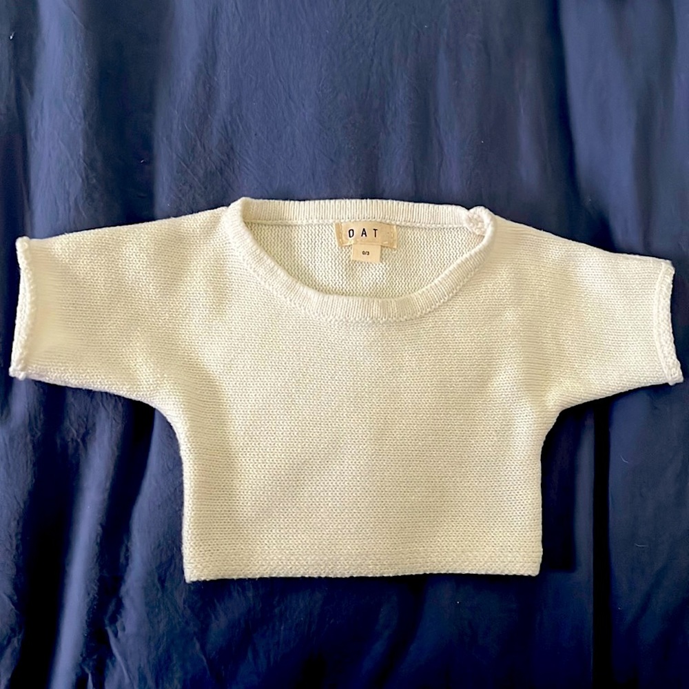Oat and Co. baby shirt. Sz 0-3 months
